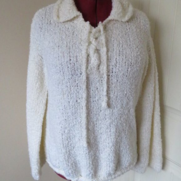 Vintage HAND Knit Chunky Sweater Large (K175) - Picture 1 of 5